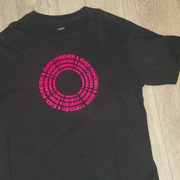 Anti Social Social Club Ever Forever & Ever Black T-Shirt - Picture 4 of 6